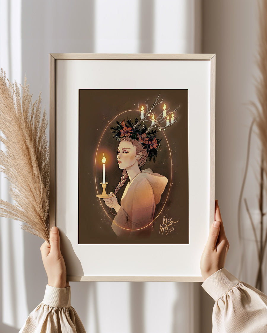 Lámina A4 Candle Night (Edición Limitada)