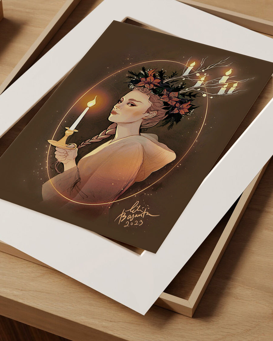 Lámina A4 Candle Night (Edición Limitada)