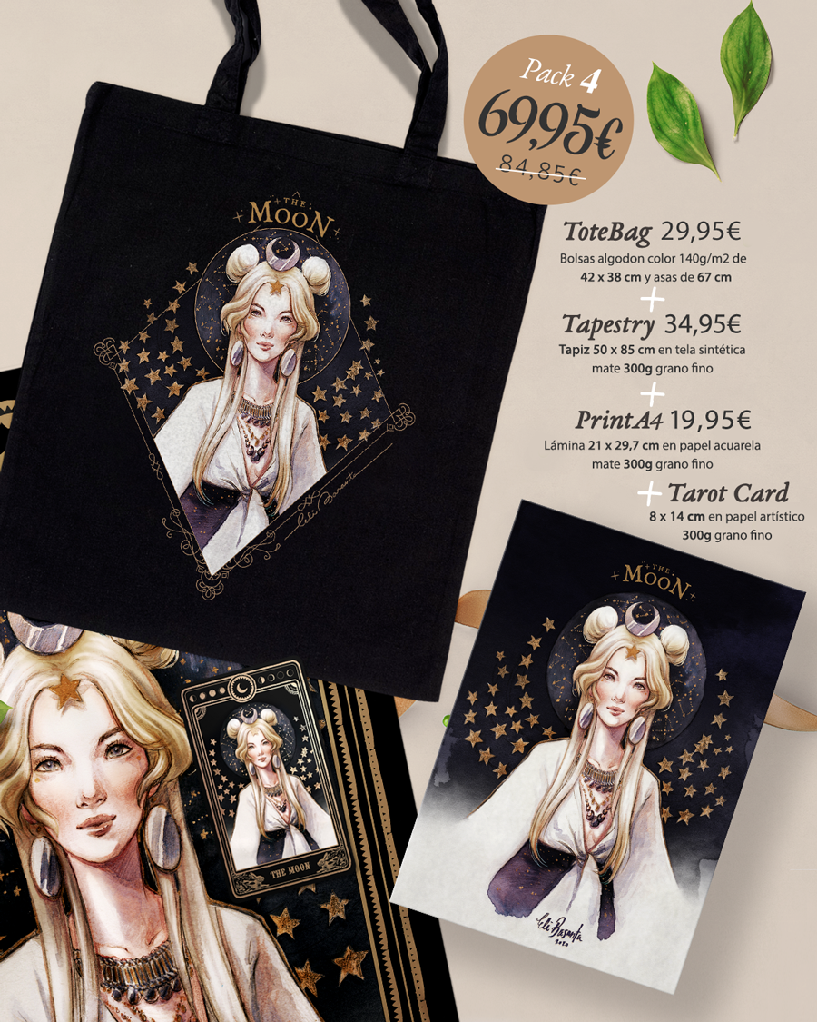 Packs The Moon (Regalo Carta)