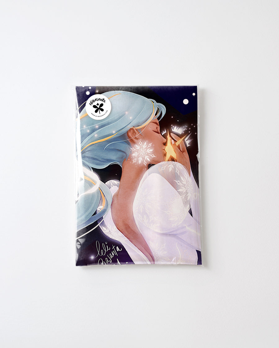 ToteBag Kiss the Star Color Marino