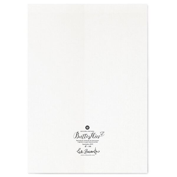 Lámina Butterflies Perlada A3 (Edición Limitada)