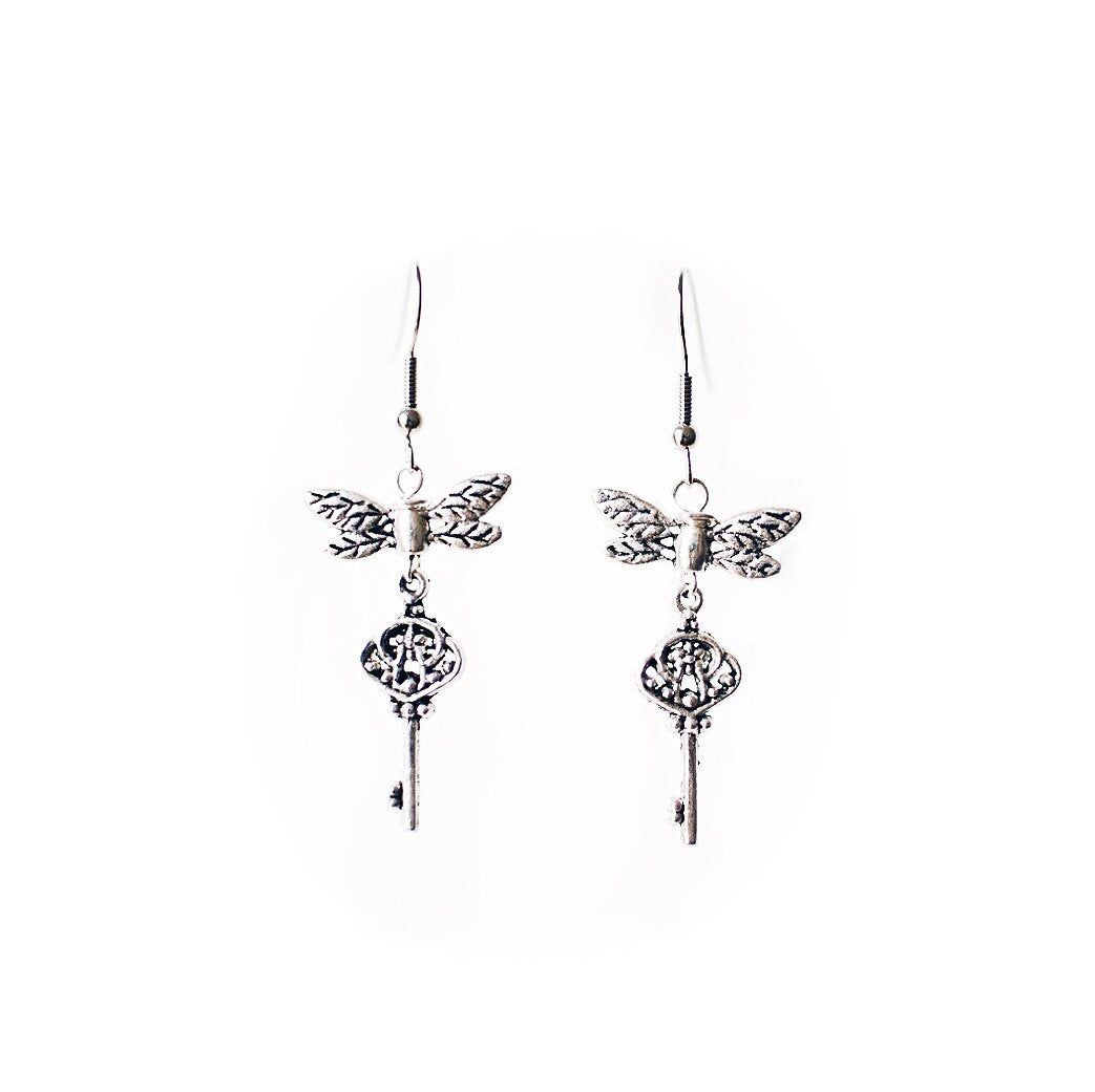 Pendientes Dragonfly Flying Key