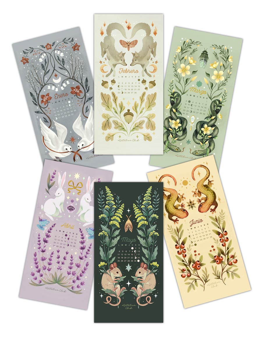 Calendario Flora y Fauna 2026