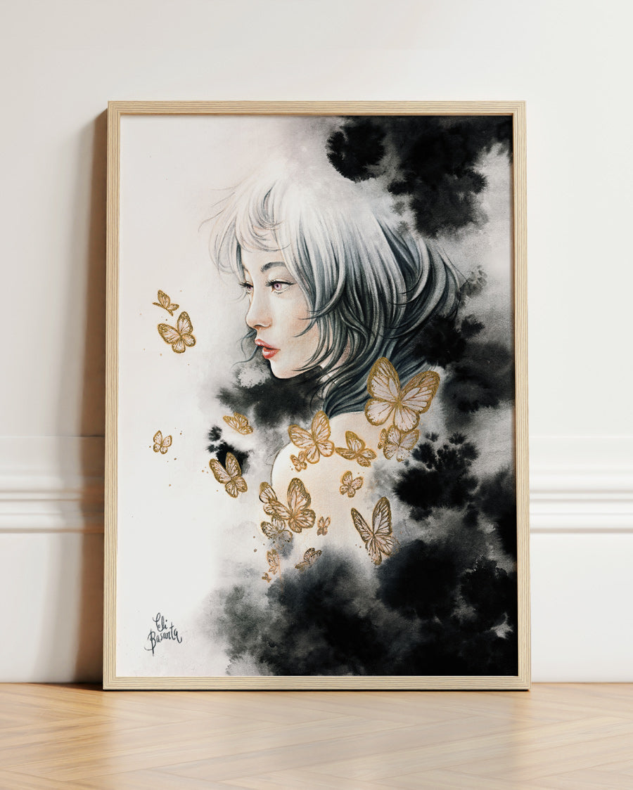 Lámina Butterflies Perlada A3 (Edición Limitada)