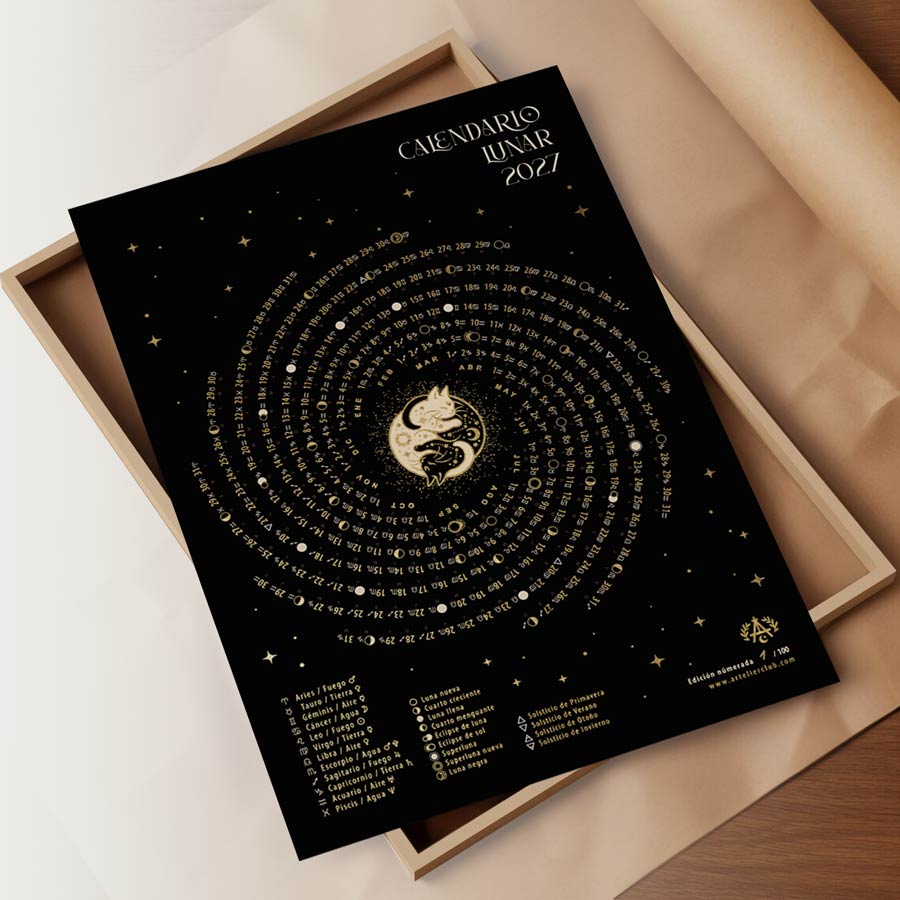 Calendario Lunar 2027  (Edición Limitada)