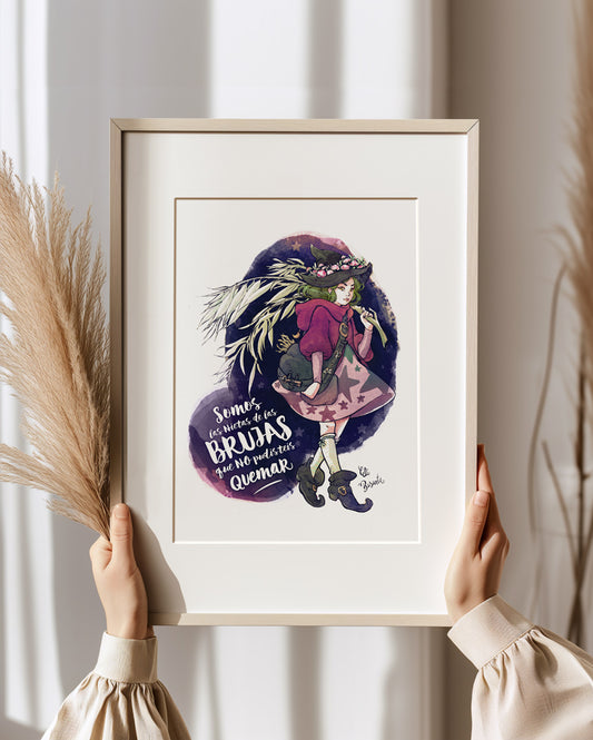 Lámina Feminist Witch (Edición Limitada)
