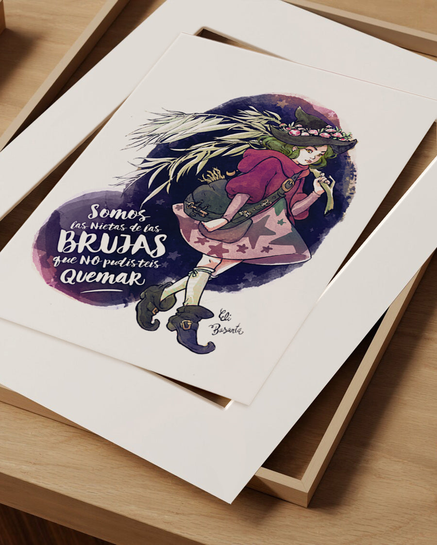 Lámina Feminist Witch (Edición Limitada)