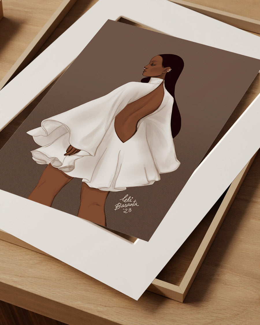 Lámina A4 Francisca Conga (Edición Limitada)