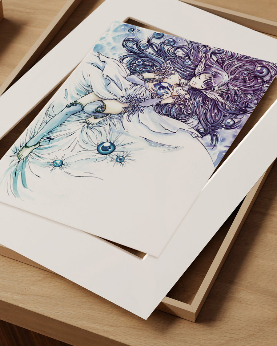 Lámina Mystic Elf Perlada A4 (Edición Limitada)