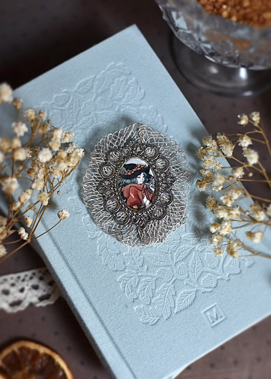 Broche CraftWitch Plata