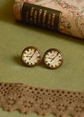 Pendientes Botón Reloj
