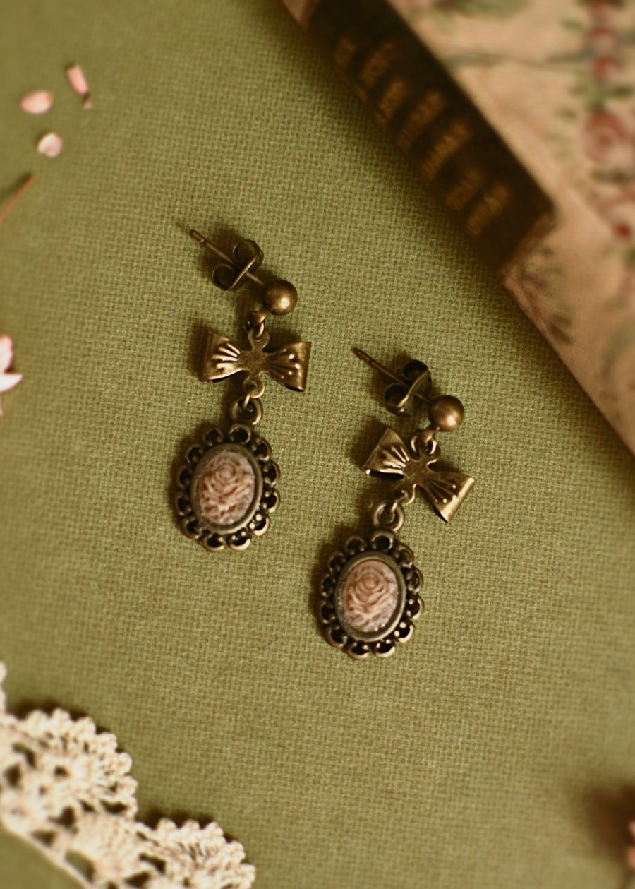 Pendientes camafeos