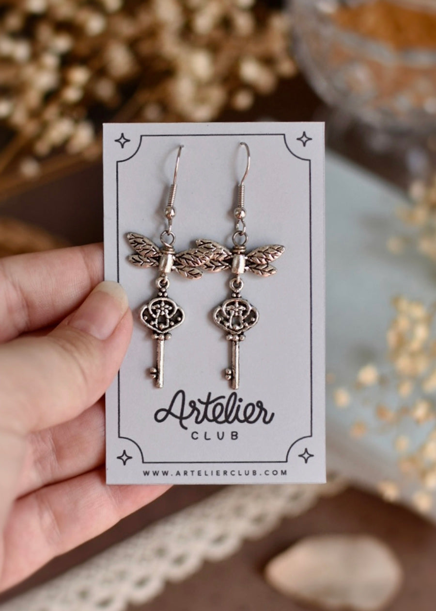 Pendientes Dragonfly Flying Key