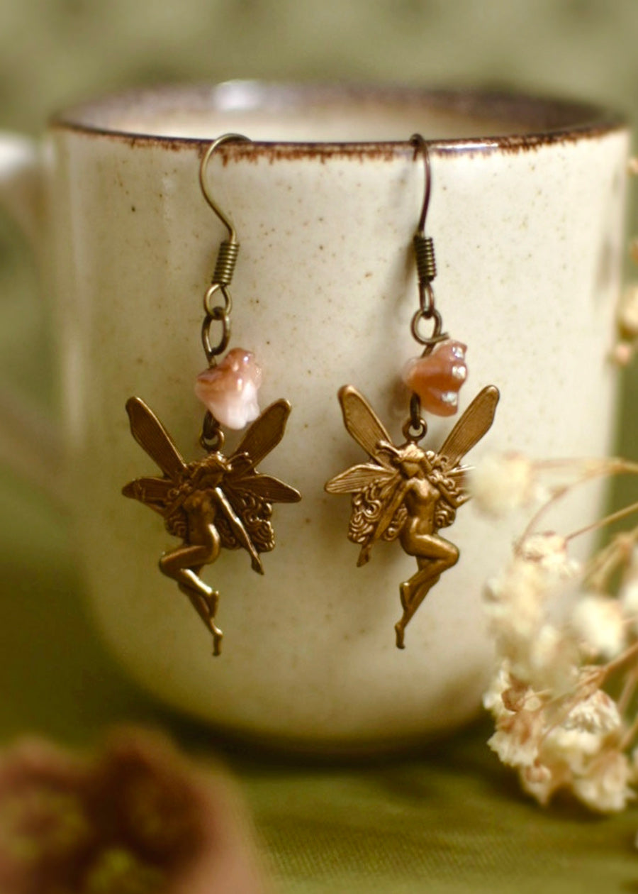 Pendientes Fairies Rosa