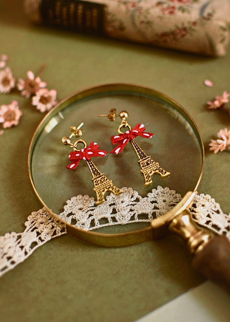 Pendientes París, je t'aime