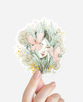 Sticker Flora Metalizado