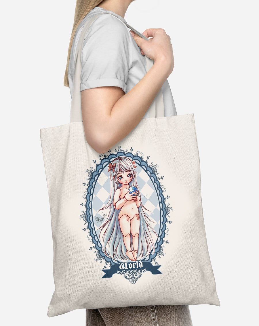 Tote Bag Leekeworld Color Natural