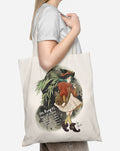Tote Bag Rustic Witch Color Natural