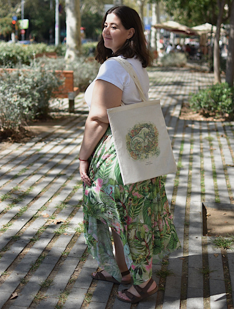 Tote Bag Plastic Siren Color Natural