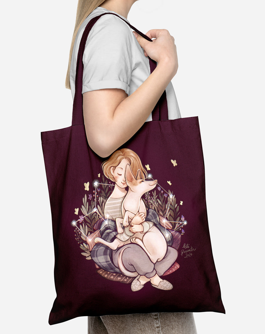 ToteBag Ginger Color Granate