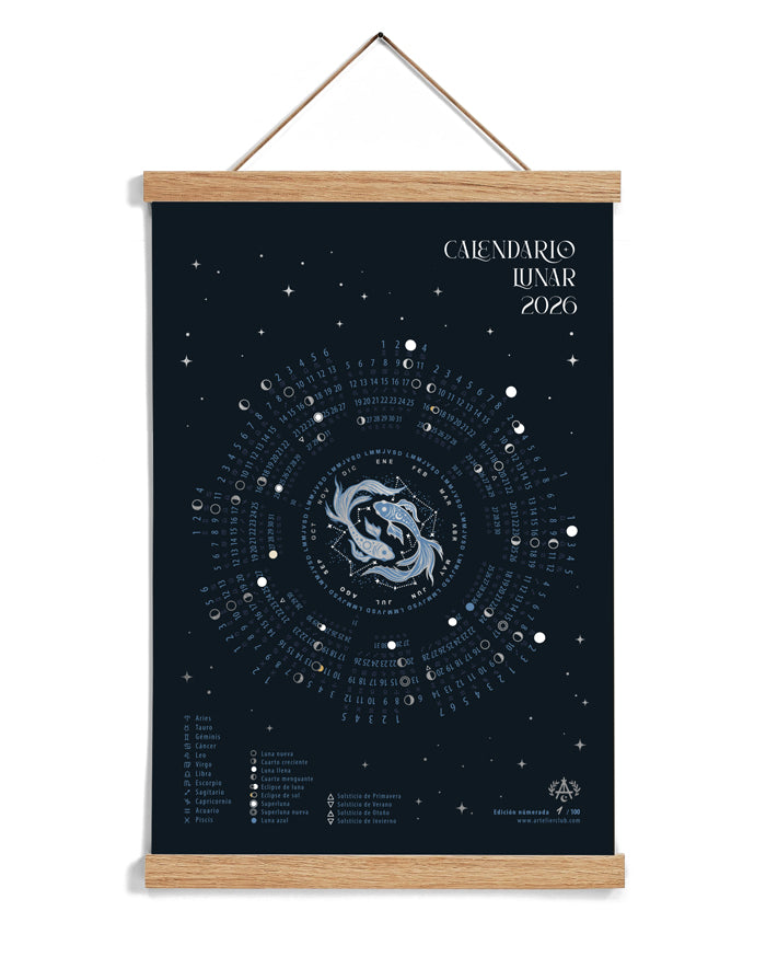 Calendario Lunar 2026  (Edición Limitada)