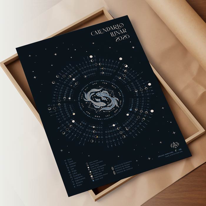 Calendario Lunar 2026  (Edición Limitada)