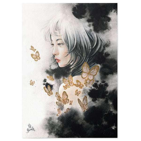 Lámina Butterflies Perlada A3 (Edición Limitada)