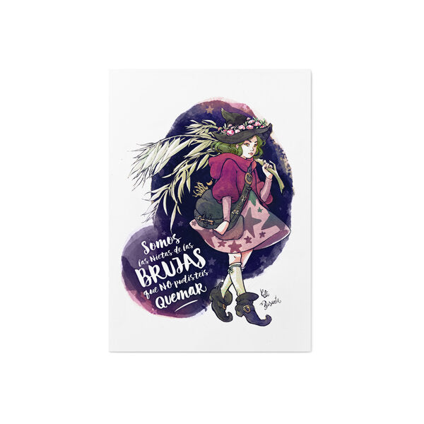 Lámina Feminist Witch (Edición Limitada)
