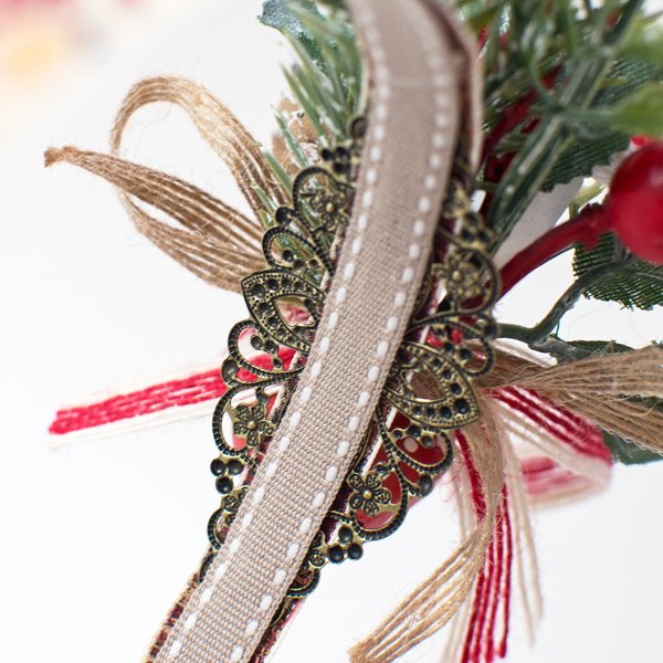 Diadema Mushroom Xmas (pieza única)