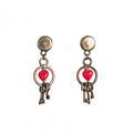 Pendientes Barba Azul Bronce