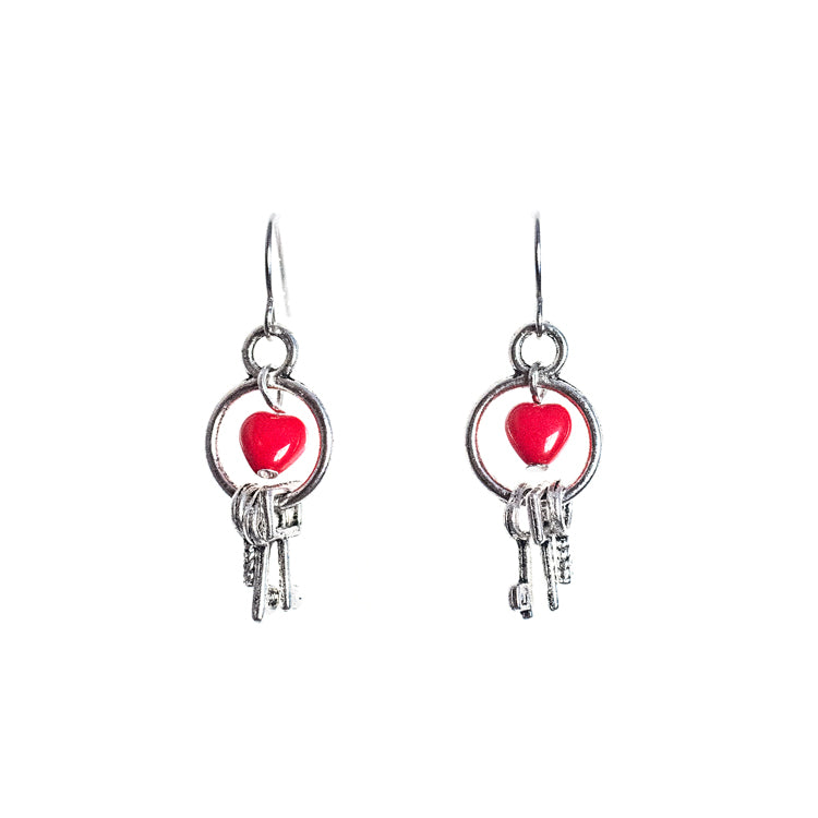 Pendientes Barba Azul Plata