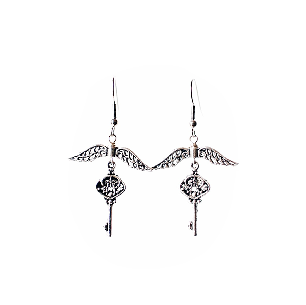 Pendientes Angel Flying Key (última ud.)