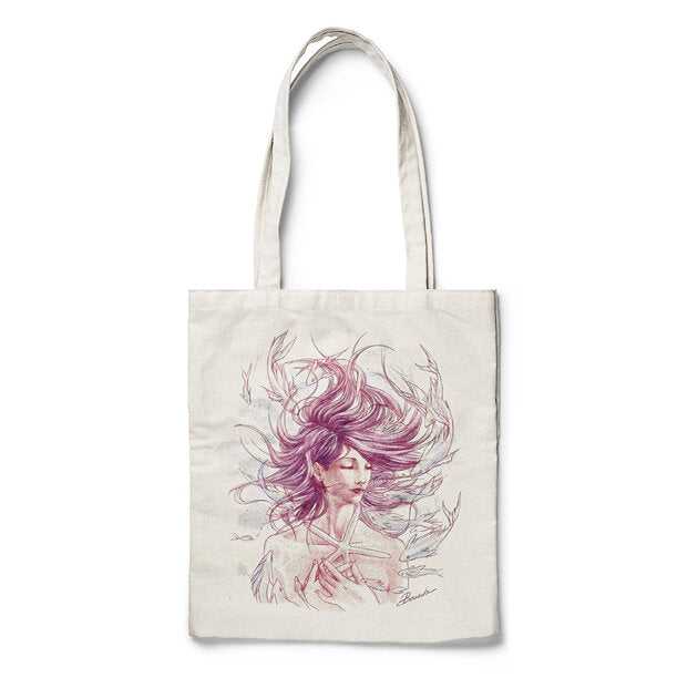 Tote Bag Starfish Color Natural